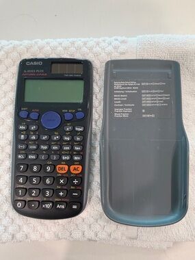 Casio fx-300ES PLUS Scientific Calculator in Black and Purple Buttons